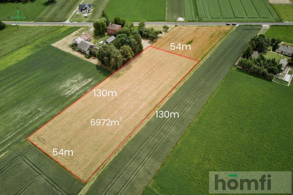 Działka gospodarstwo 6972 m², Krasnystaw - zdjęcie 1
