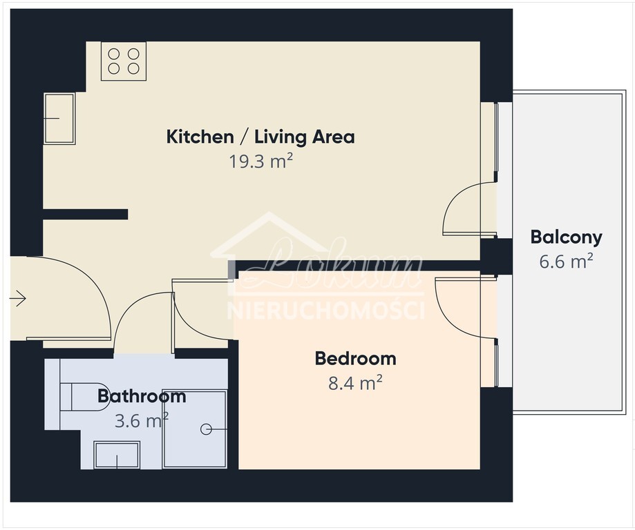 Mieszkanie 31&nbsp;m², Kołobrzeg - zdjęcie 9