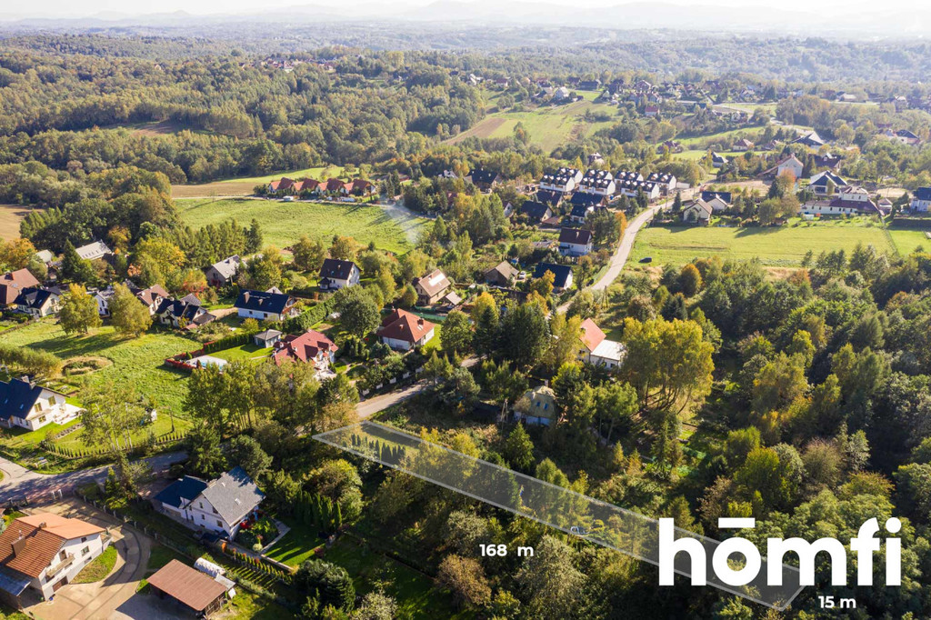 Działka budowlana 2417 m², Mogilany, Działy - zdjęcie 2