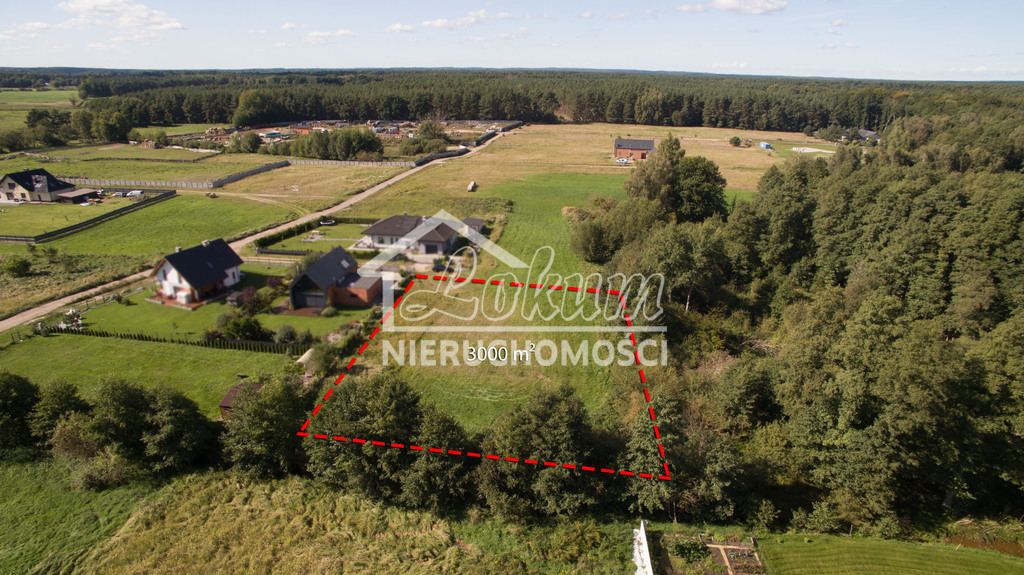 Działka budowlana 3000 m², Sławoszewo - zdjęcie 1