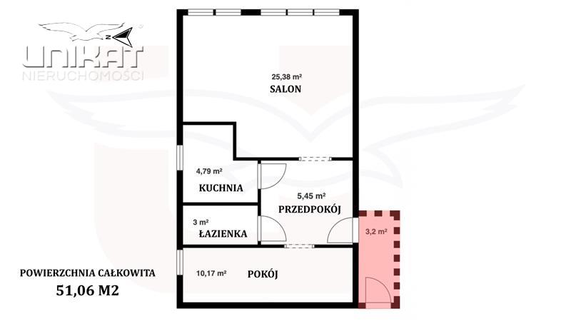 Mieszkanie 51&nbsp;m², Sopot, Kraszewskiego Józefa - zdjęcie 18