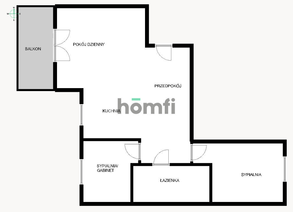 Mieszkanie 62 m², Kraków, Wola Duchacka, Adama Bochenka - zdjęcie 18