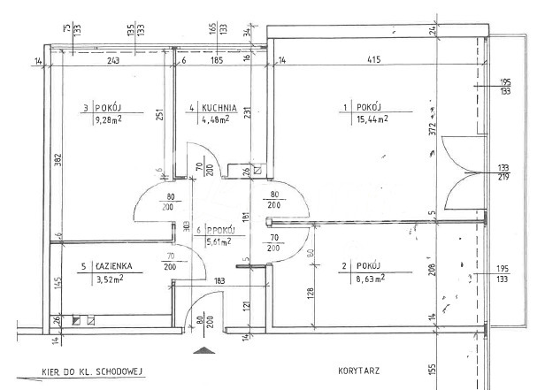 Mieszkanie 47&nbsp;m², Szczecin - zdjęcie 14