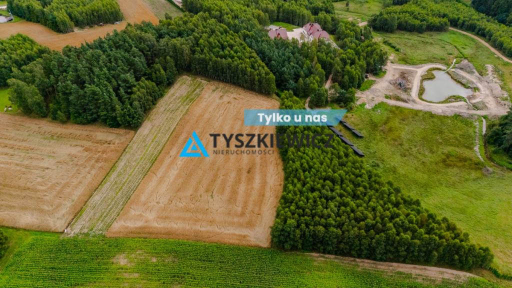 Urokliwa działka na wzniesieniu, blisko jeziora! - zdjęcie 1