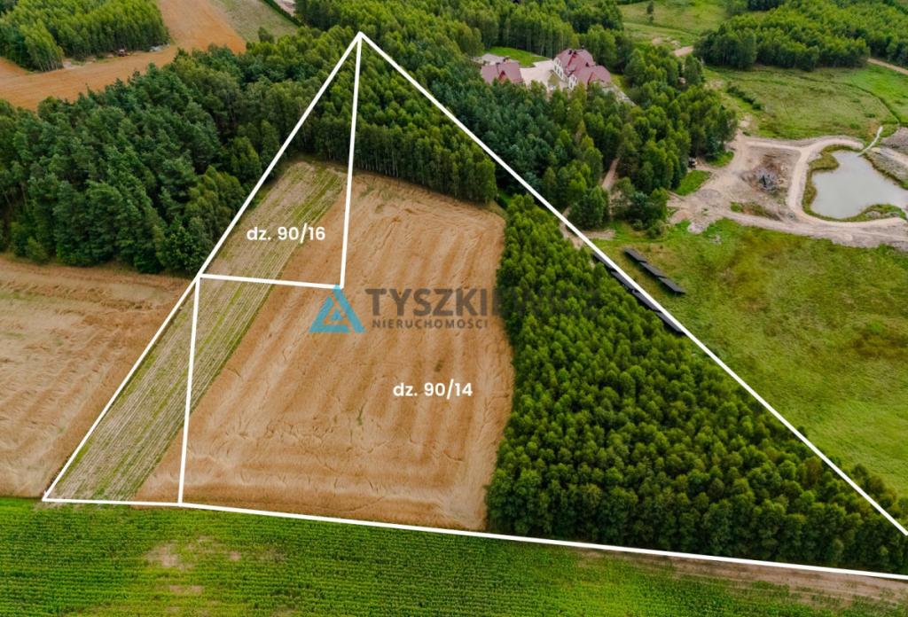 Urokliwa działka na wzniesieniu, blisko jeziora! - zdjęcie 2