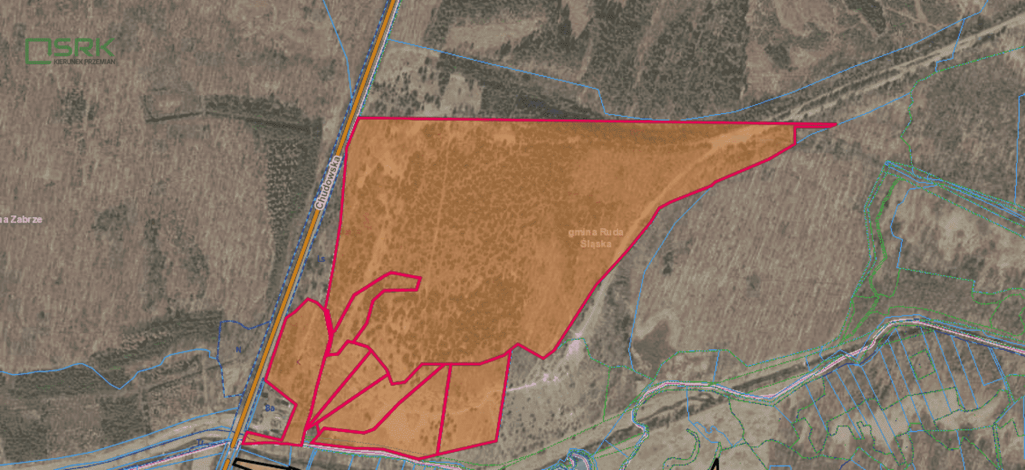 Działka inwestycyjna 20,88&nbsp;ha, Ruda Śląska, Chudowska - zdjęcie 1