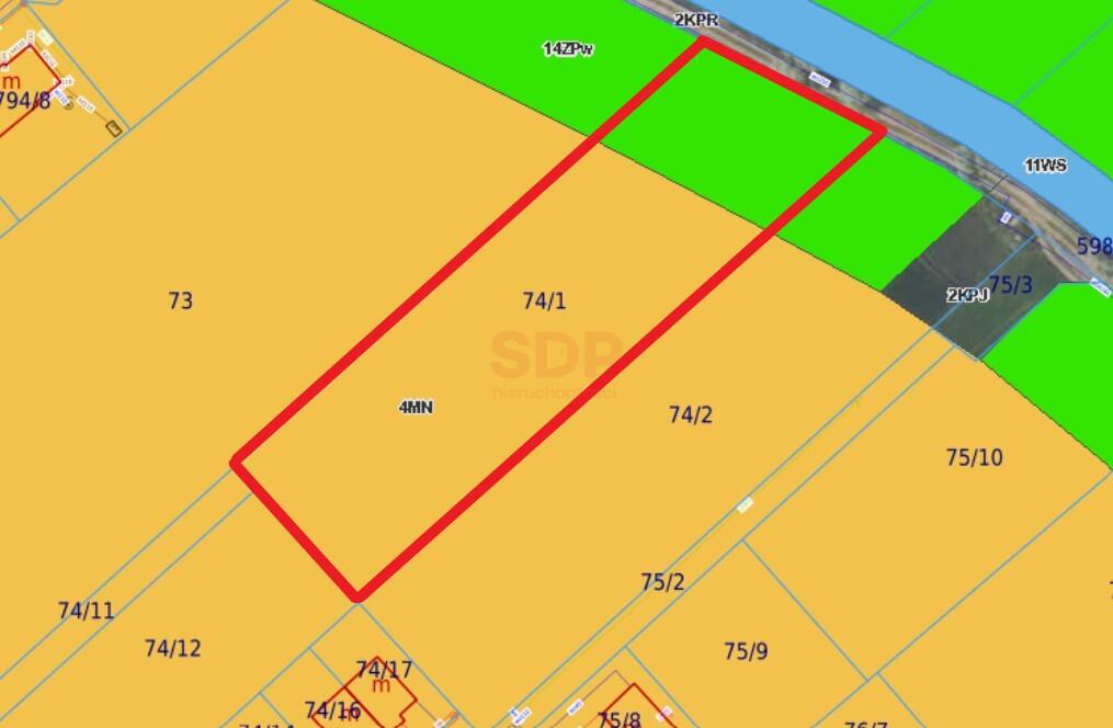 Działka budowlana 3818&nbsp;m², Siechnice, Jaśminowa - zdjęcie 5