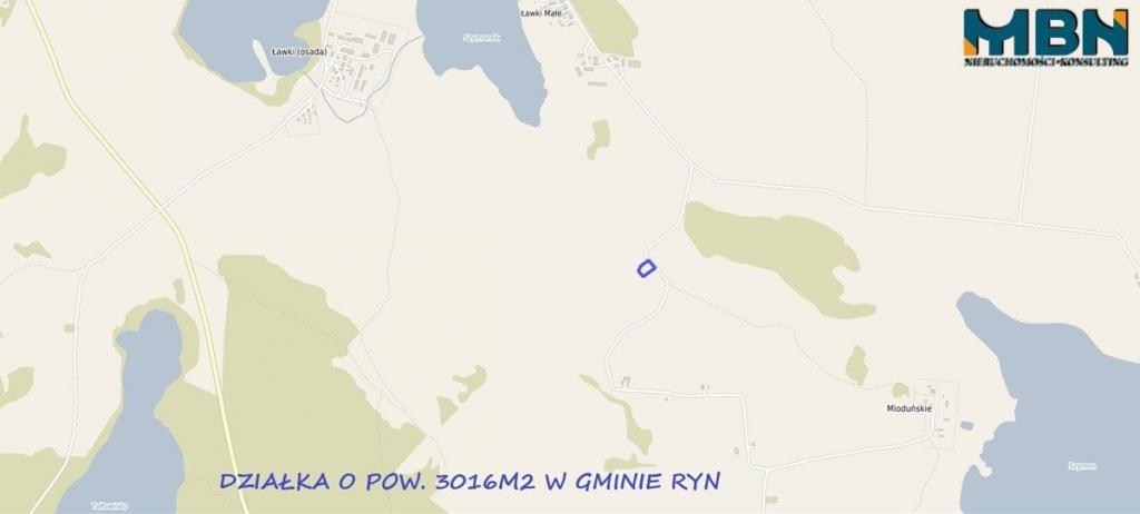 Działka rolna 3016&nbsp;m², Mioduńskie - zdjęcie 3