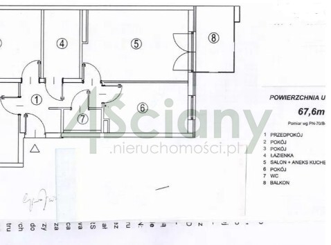Mieszkanie 67,6&nbsp;m², Warszawa, Białołęka, Magiczna - zdjęcie 2