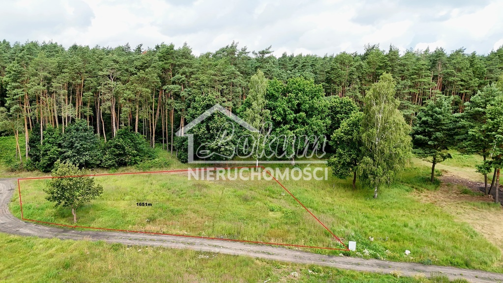 Działka budowlana 1651&nbsp;m², Dobra - zdjęcie 2