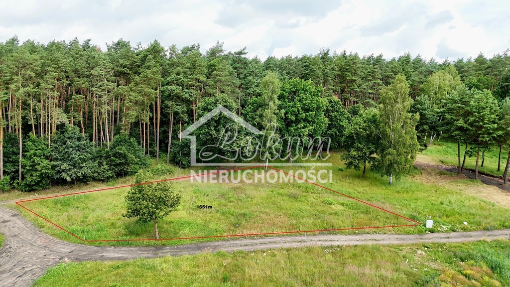 Działka budowlana 1651&nbsp;m², Dobra - zdjęcie 1