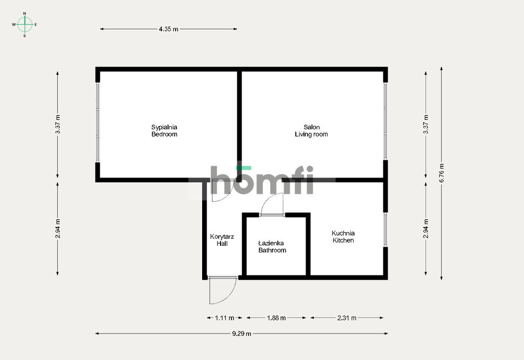 Mieszkanie 46,3&nbsp;m², Pionki, Aleje Lipowe - zdjęcie 8