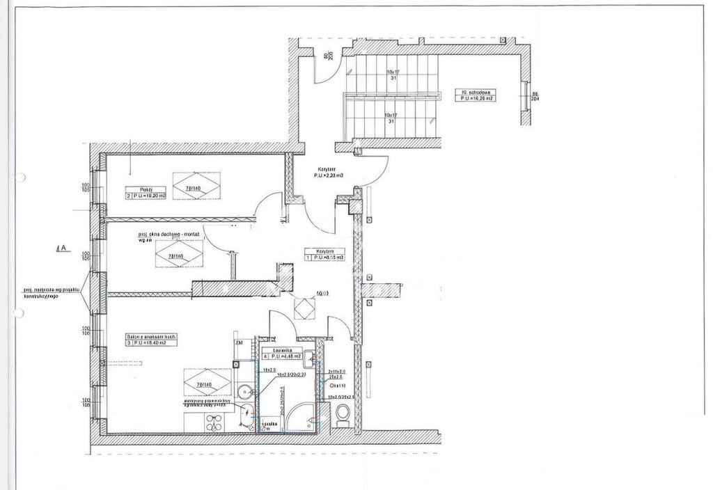 Mieszkanie 51,95&nbsp;m², Szczecin, Centrum, bł. Królowej Jadwigi - zdjęcie 9