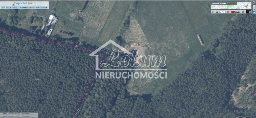 Działka budowlana 1063&nbsp;m², Wołczkowo - zdjęcie 2
