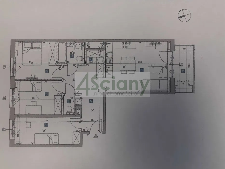 Mieszkanie 82,16 m², Warszawa, Mokotów, Bokserska - zdjęcie 7