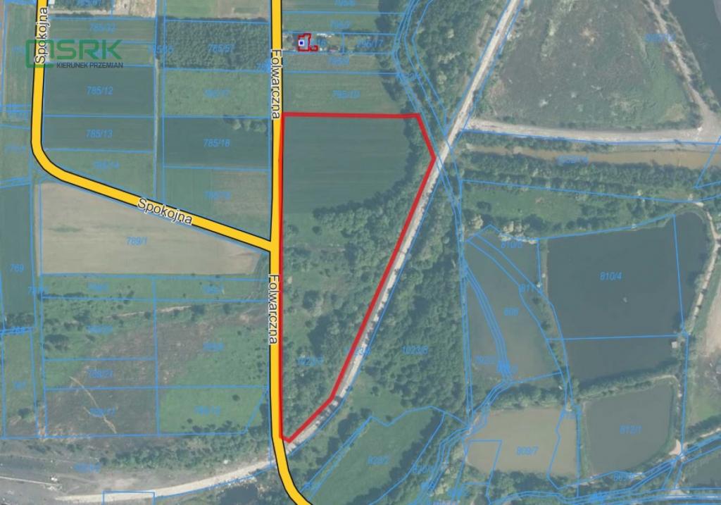 Działka inwestycyjna 2,99 ha, Brzeszcze, Graniczna/Folwarczna - zdjęcie 1