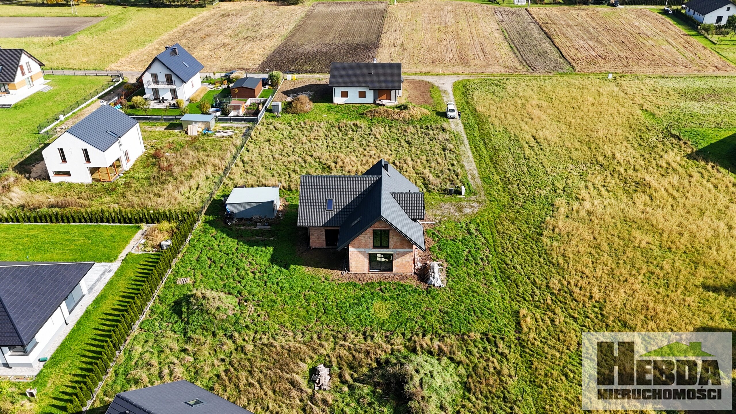 Na sprzedaż: Dom w stanie surowym zamkniętym z dużą działką - Wola Rzędzińska, - zdjęcie 7