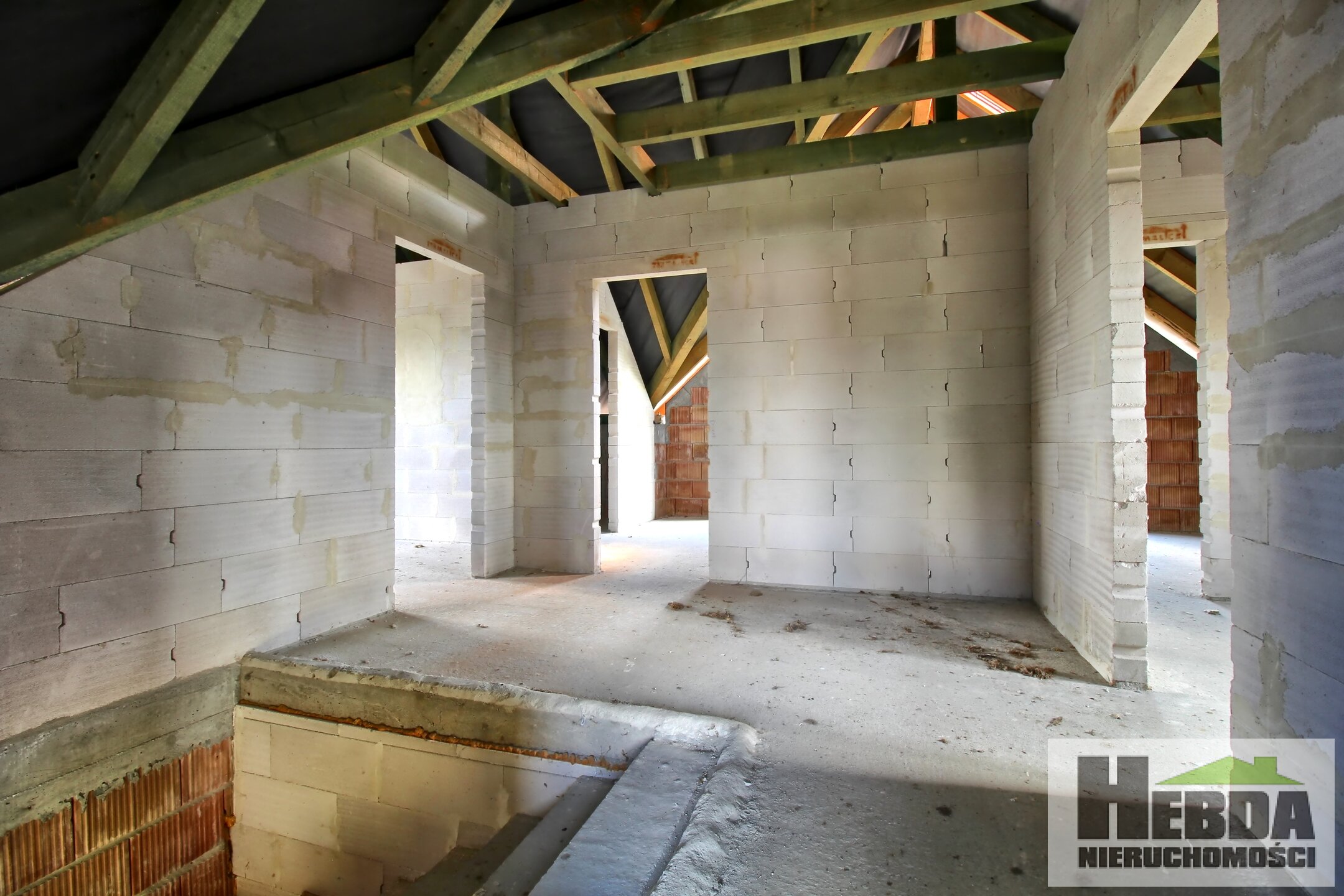 Na sprzedaż: Dom w stanie surowym zamkniętym z dużą działką - Wola Rzędzińska, - zdjęcie 15