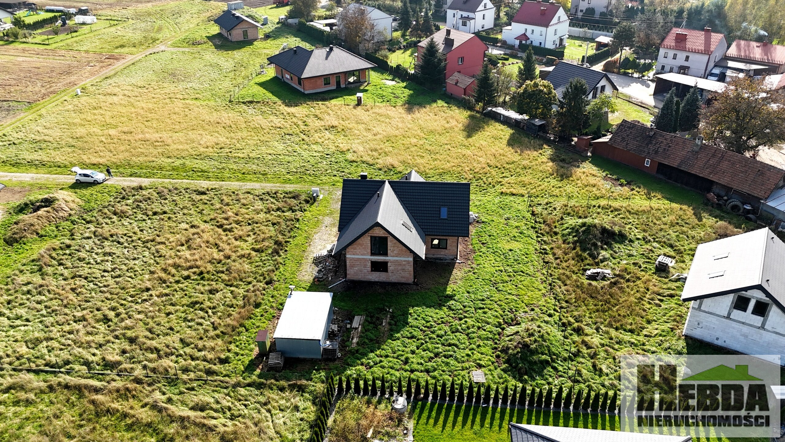 Na sprzedaż: Dom w stanie surowym zamkniętym z dużą działką - Wola Rzędzińska, - zdjęcie 8