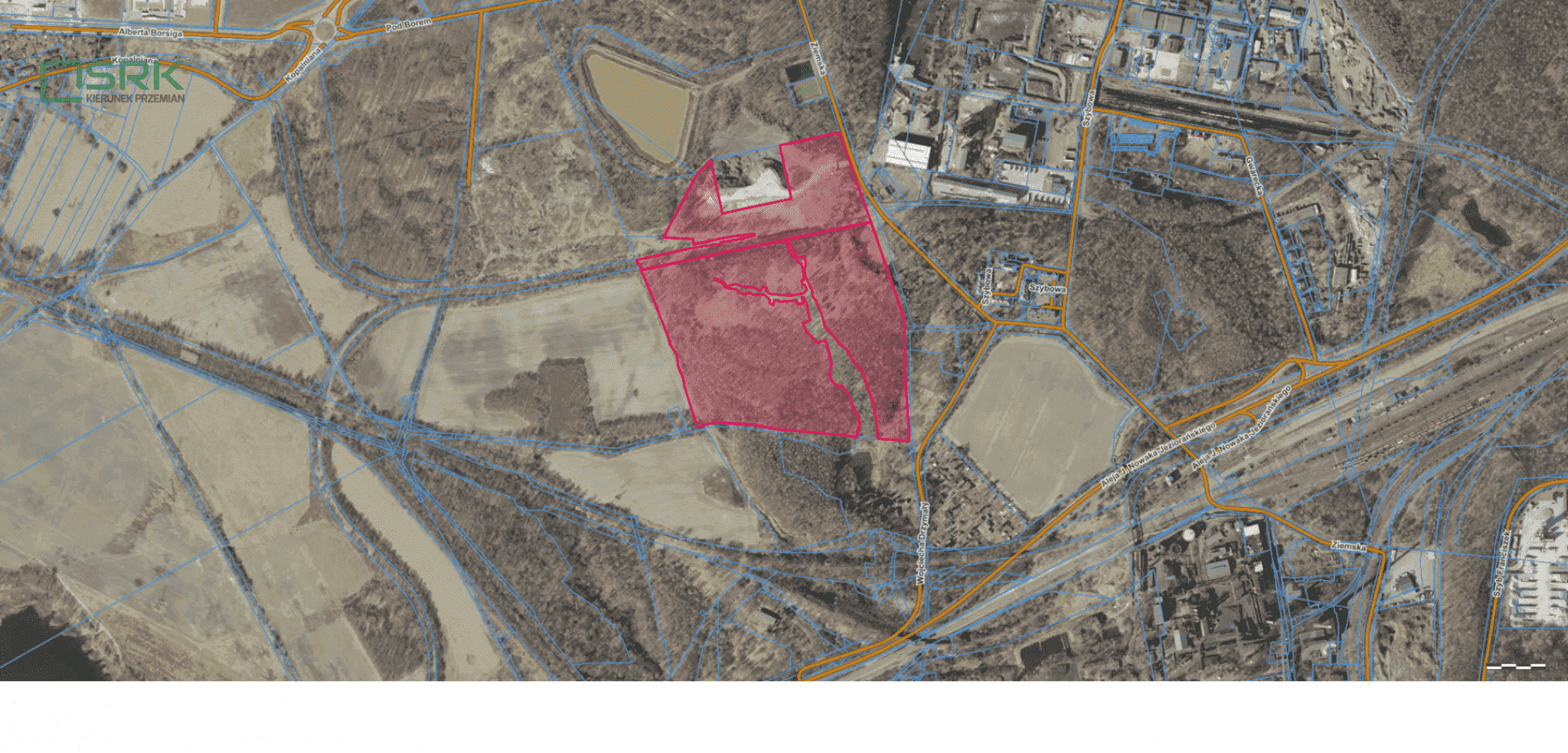 Działka inwestycyjna 15,47&nbsp;ha, Zabrze, Ziemska - zdjęcie 1