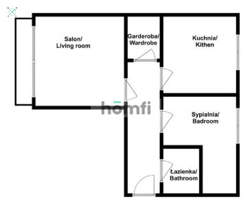 Mieszkanie 45,5 m², Zabrze, Os. Janek, Turystyczna - zdjęcie 18