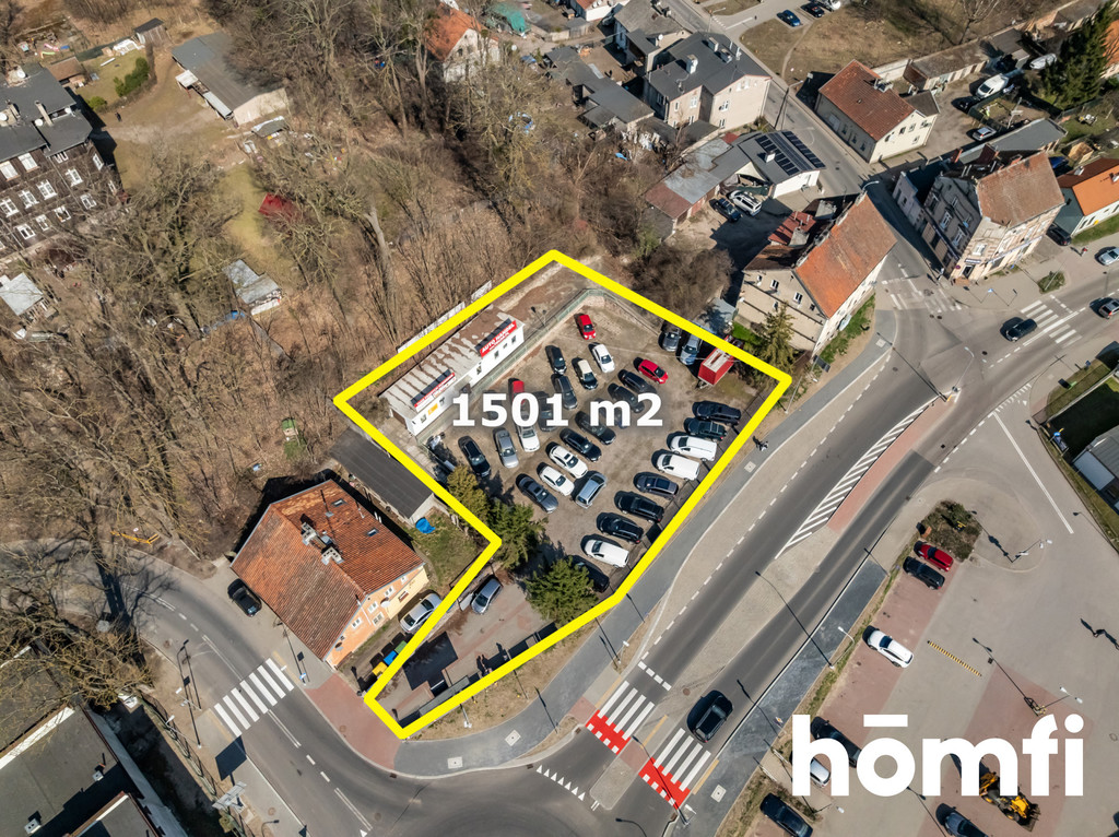Działka budowlana 1501 m², Ostróda, Niepodległości - zdjęcie 1