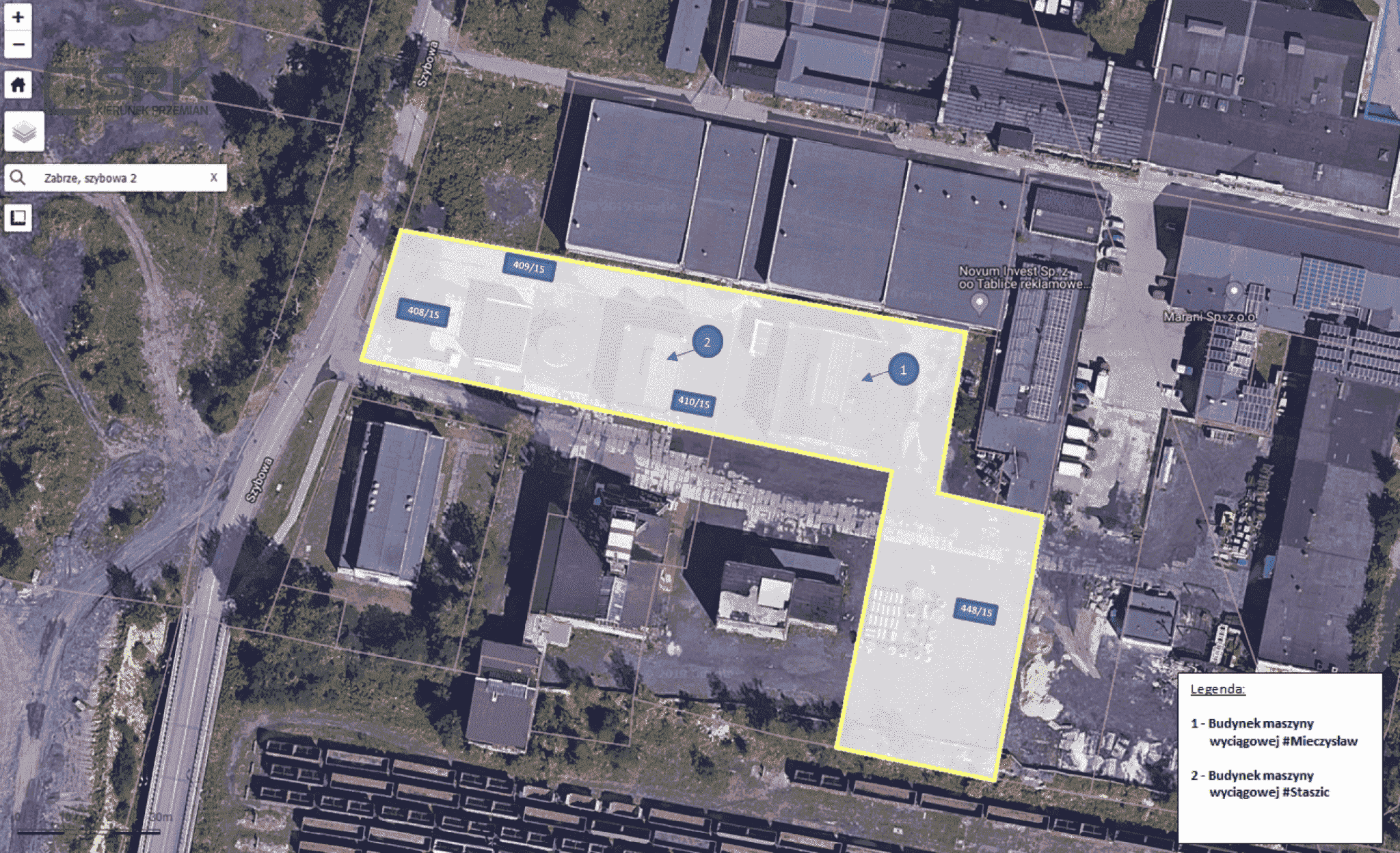 Działka inwestycyjna 5756&nbsp;m², Zabrze, Szybowa - zdjęcie 1
