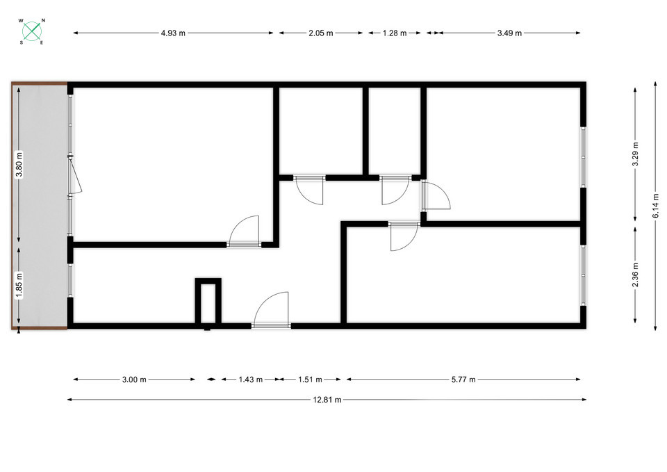 Mieszkanie 60 m², Warszawa, Ursynów, Marca Polo - zdjęcie 10