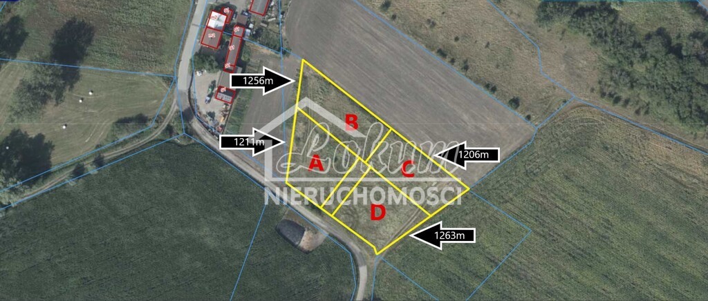 Działka budowlana 1206&nbsp;m², Rzepnowo - zdjęcie 2