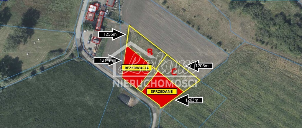 Działka budowlana 1206&nbsp;m², Rzepnowo - zdjęcie 2