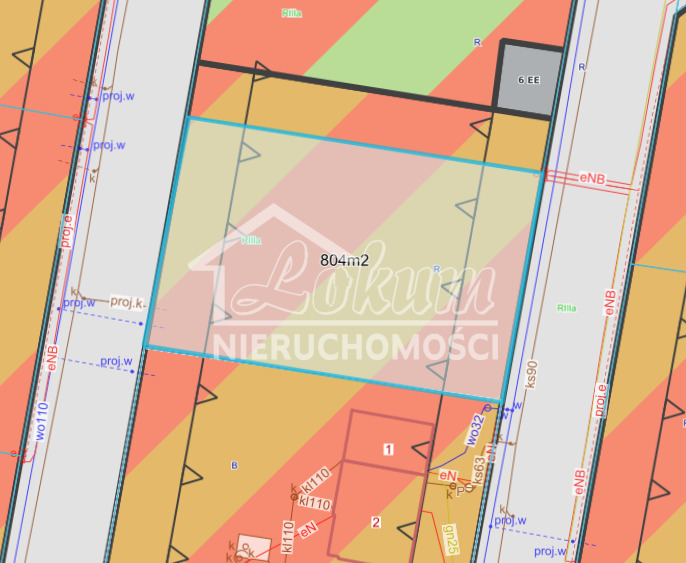 Działka rolna 804&nbsp;m², Mierzyn - zdjęcie 6