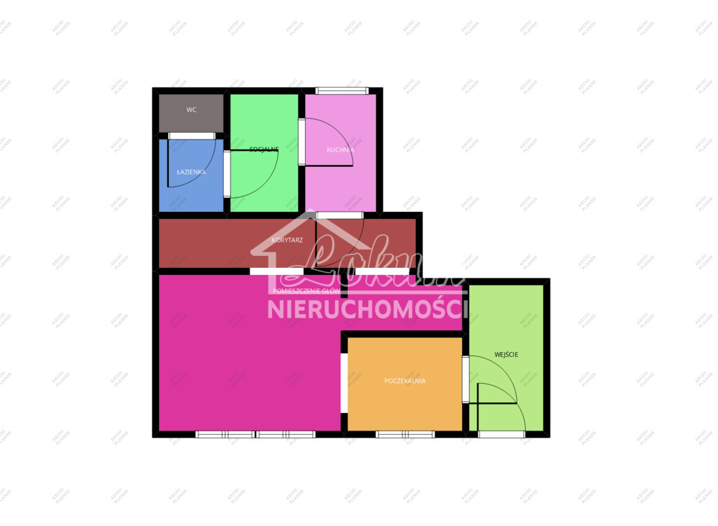 Lokal biurowy do wynajęcia, 71&nbsp;m², Mierzyn - zdjęcie 2
