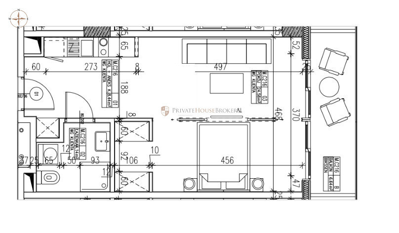 Mieszkanie 37,16 m², Kraków, Stare Miasto, Stradomska - zdjęcie 9