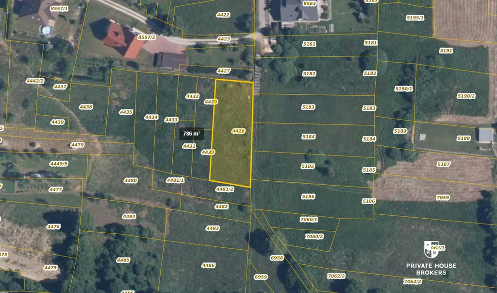 Działka budowlana 786 m², Krzczonów - zdjęcie 9