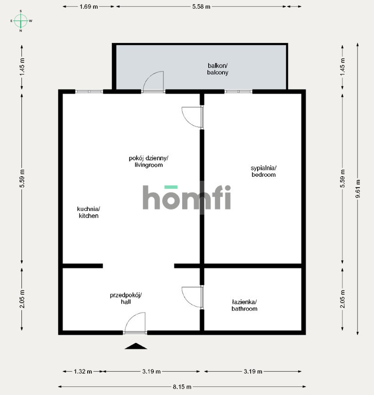 Mieszkanie 38&nbsp;m², Kraków, Prądnik Czerwony, Reduta - zdjęcie 18