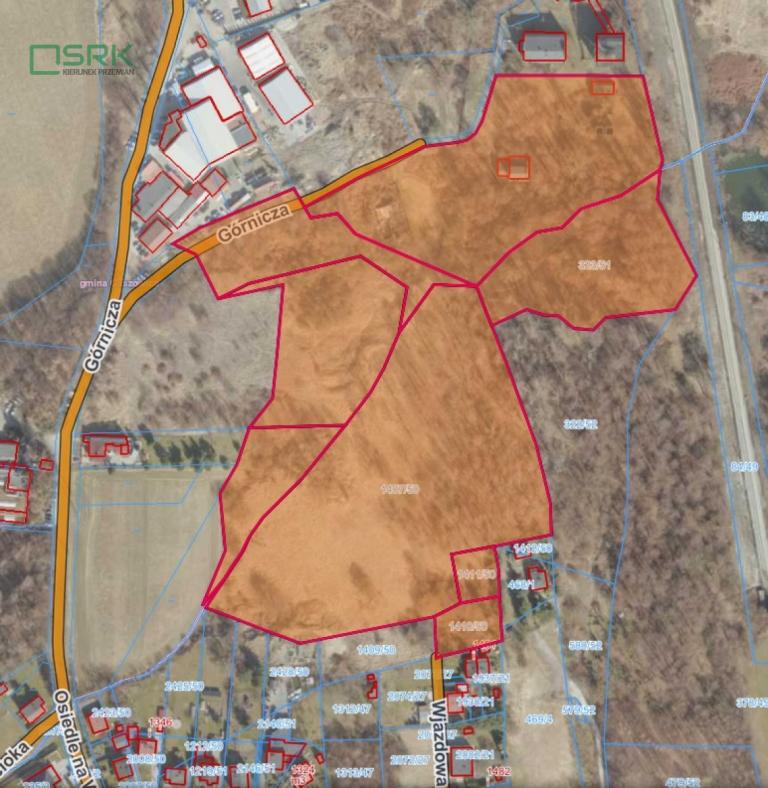 Działka inwestycyjna 6,01 ha, Gaszowice, Górnicza - zdjęcie 1