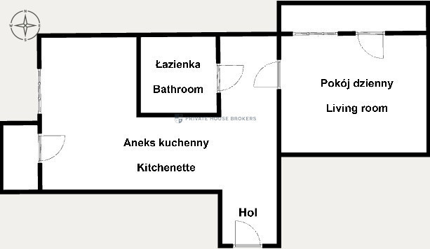 Mieszkanie 38 m², Kraków, Śródmieście, Tadeusza Kantora - zdjęcie 18
