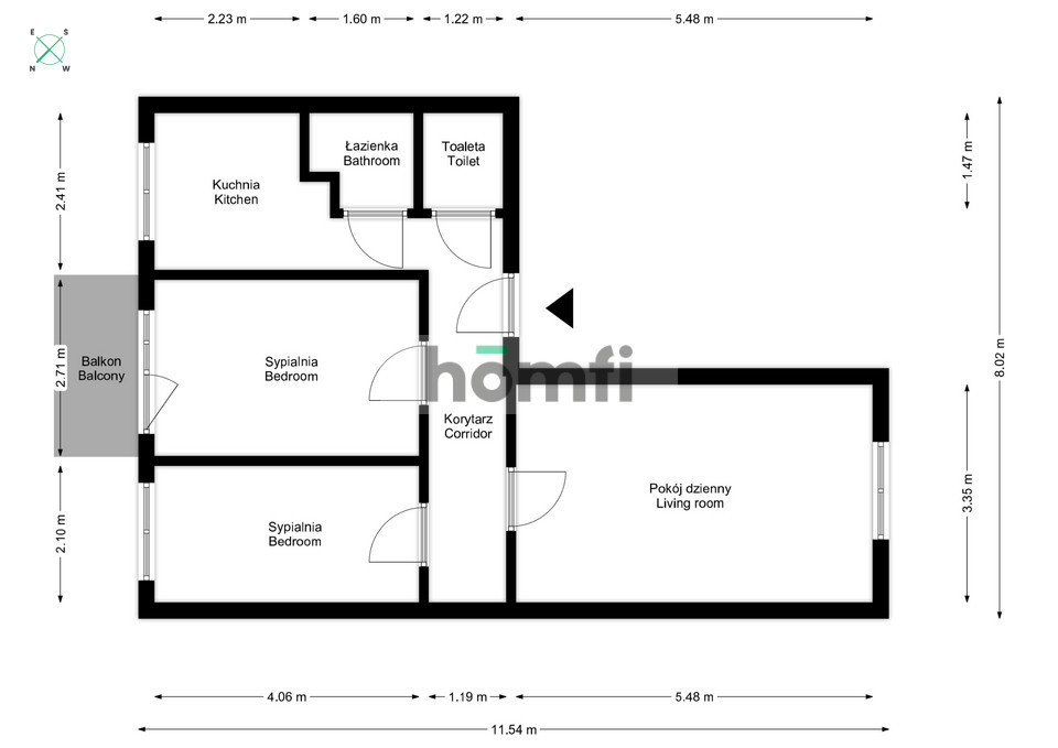 Mieszkanie 55,5 m², Radom, Śródmieście, Zacisze - zdjęcie 7
