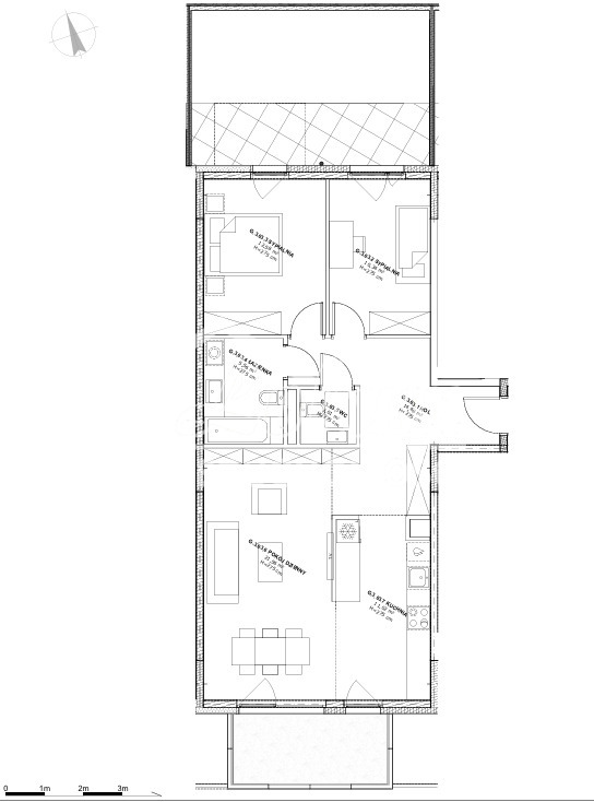 Mieszkanie 77,55&nbsp;m², Szczecin, Śródmieście, Zielonego Mostu - zdjęcie 10