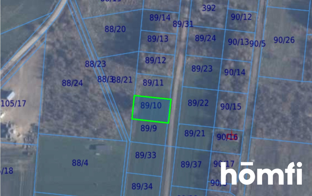 Działka budowlana 760 m², Osłonino, Nad Gizdepką - zdjęcie 12