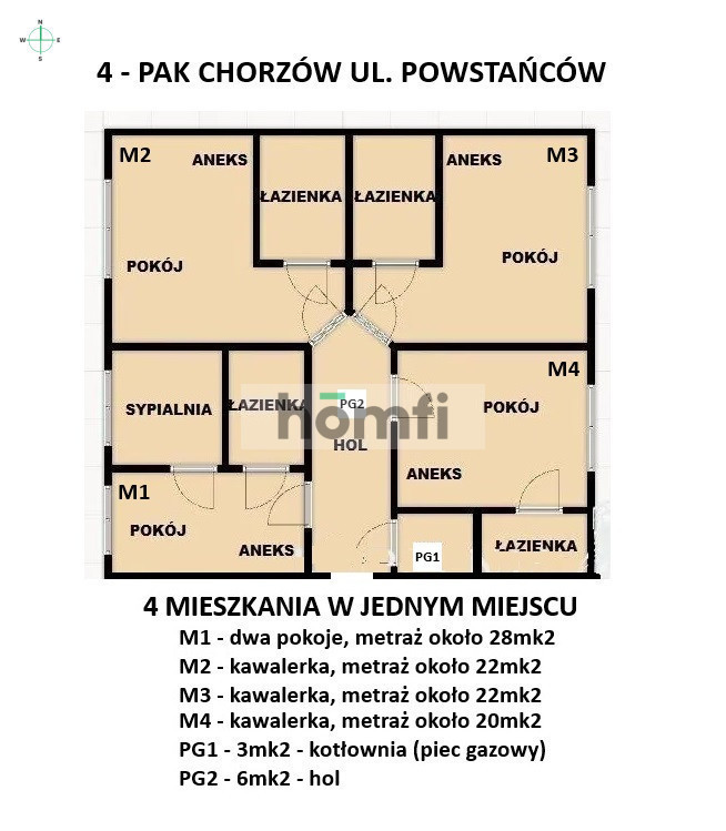 Mieszkanie 100 m², Chorzów, Powstańców - zdjęcie 8
