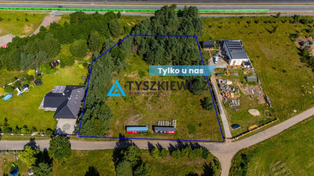 Działka obok lasu w Dolinie Słupi 7000m2 - zdjęcie 1
