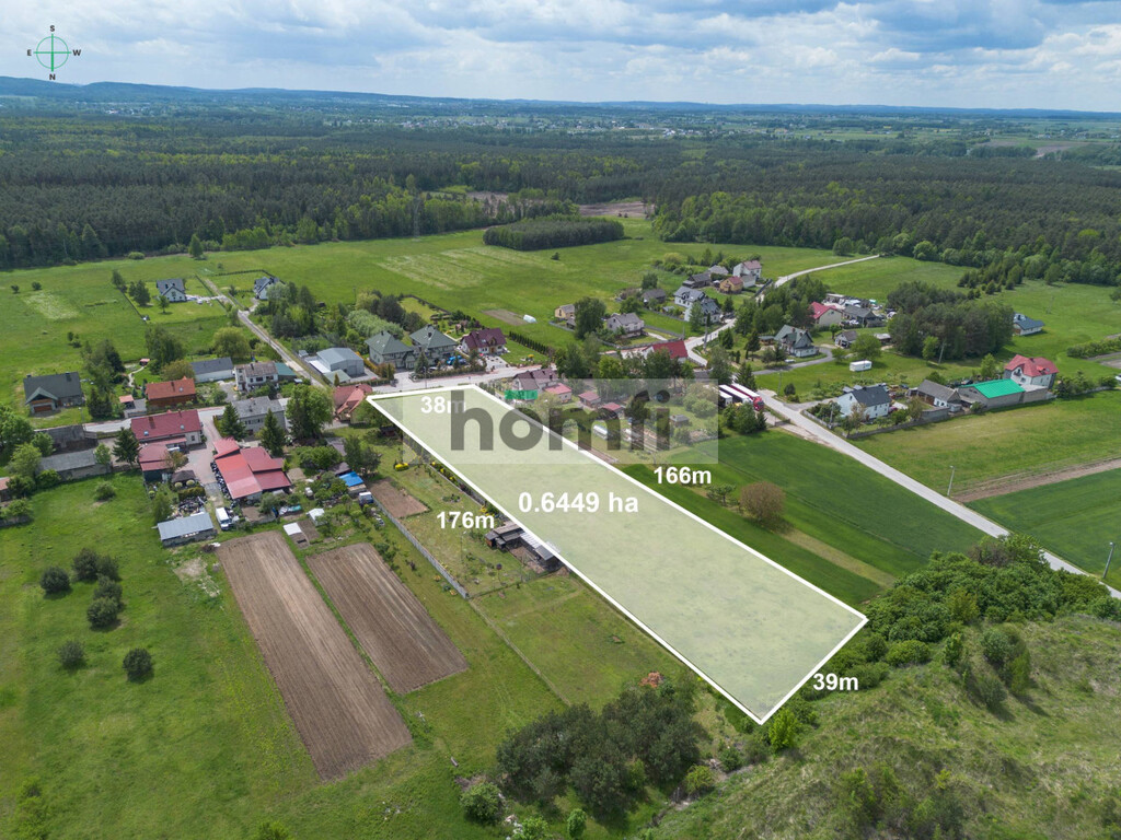Działka rolna 6449&nbsp;m², Kostomłoty Drugie, Laskowa - zdjęcie 9