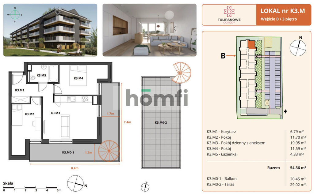 Mieszkanie 54,36 m², Bielawa - zdjęcie 8