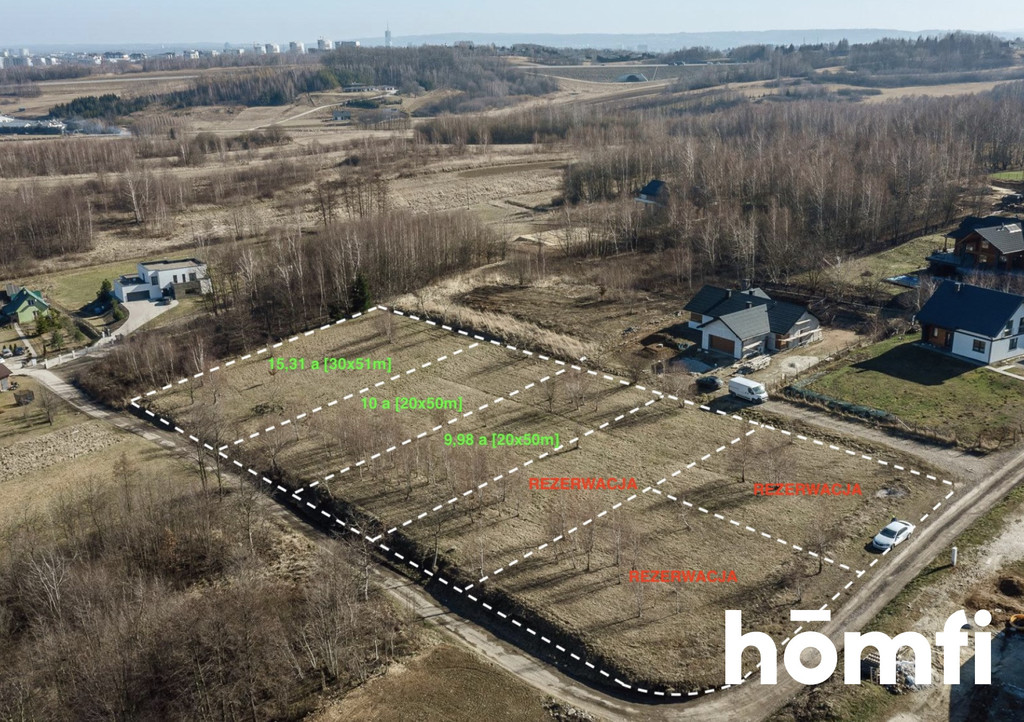Działka budowlana 1000&nbsp;m², Rzeszów, Przybyszówka, Zielone Wzgórze - zdjęcie 1