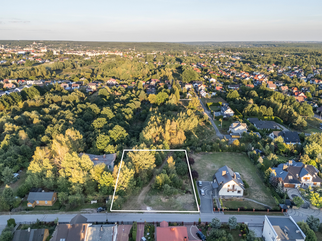 Działka budowlana 2321&nbsp;m², Starachowice, Podlesie - zdjęcie 1