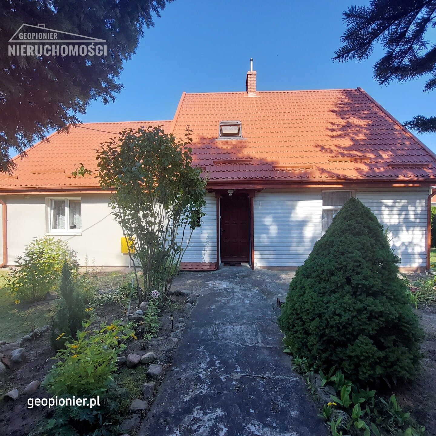 VII-755 Dom jednorodzinny w Ostródzie, 5 pokoi, piwnica, taras, działka 1032m - zdjęcie 1