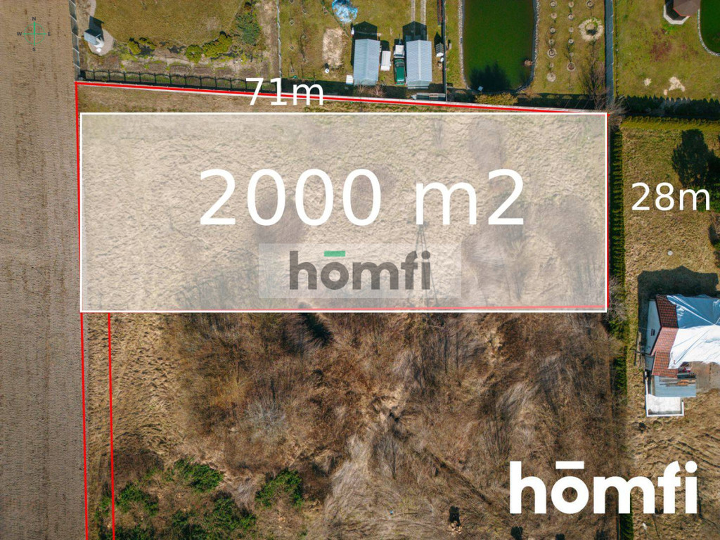 Działka budowlana 2000 m², Wilczeniec Bogucki - zdjęcie 9