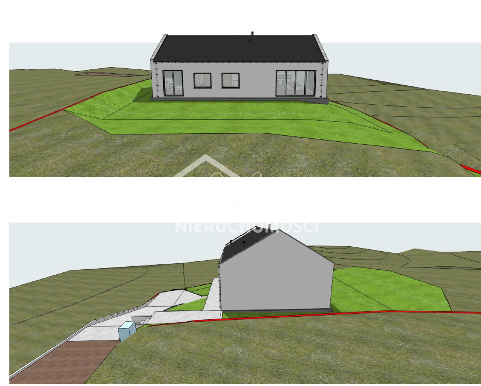 Działka budowlana 1571&nbsp;m², Szczecin, Żelechowa, Władysława Nehringa - zdjęcie 2