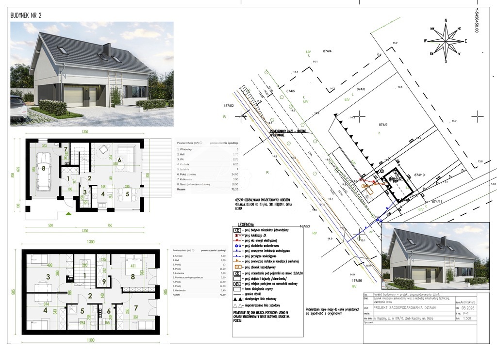 Działka budowlana 1102&nbsp;m², Rzędziny - zdjęcie 10